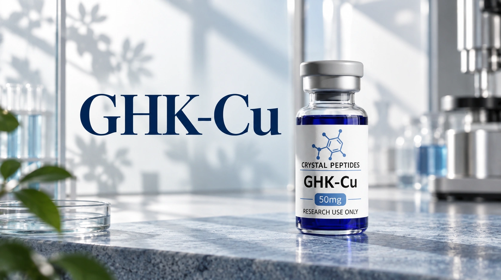 GHK-Cu: vario peptidas senėjimo lėtinimo tyrimuose