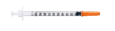 1.0ml (100 vienetų) švirkštas